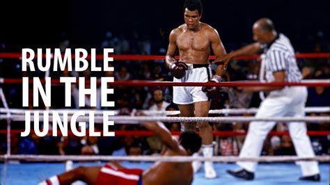 Muhammad Ali - Rumble in the jungle - YouTube