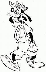 Goofy Coloring Pages Printable sketch template