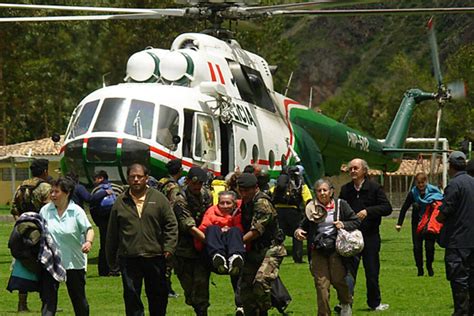 Tourists in Peru rescued from Machu Picchu - CSMonitor.com