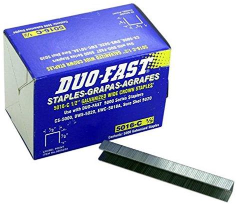 Duo Fast 5016C 20 Gauge Staples 723513052235 | eBay