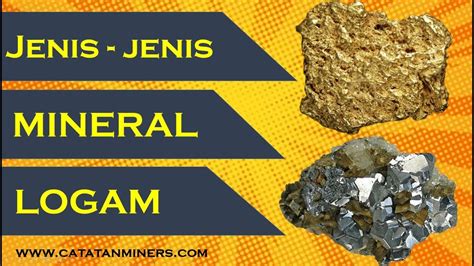 4 JENIS MINERAL LOGAM HASIL PERTAMBANGAN DI INDONESIA - YouTube