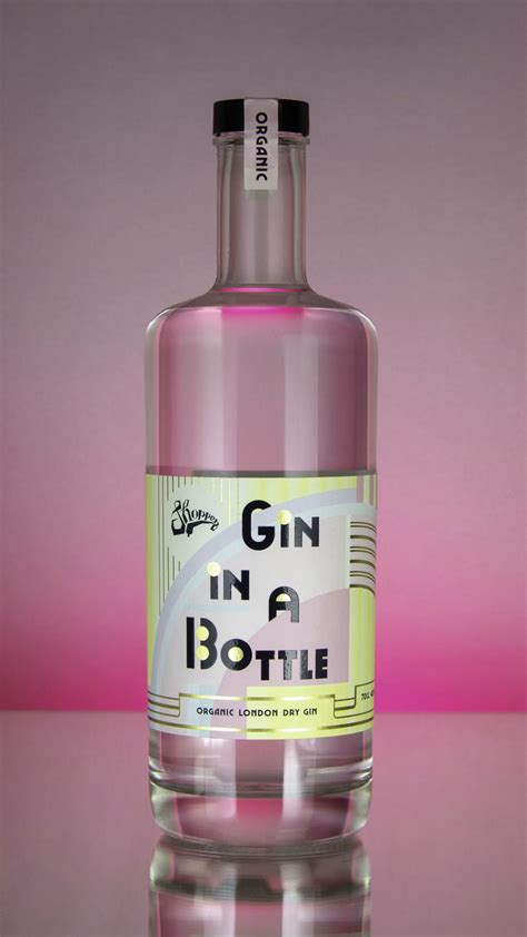 Gin Label by Marko Colors Geometry on Dribbble