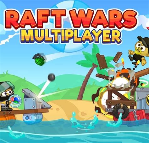 Багатокористувацька гра Raft Wars- Грайте онлайн і розблоковано