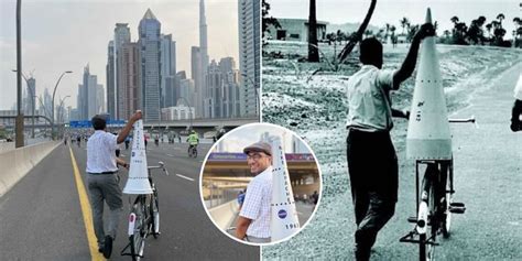 Resident Pays Tribute To India's First Rocket Launch In 1963 - Voyage UAE