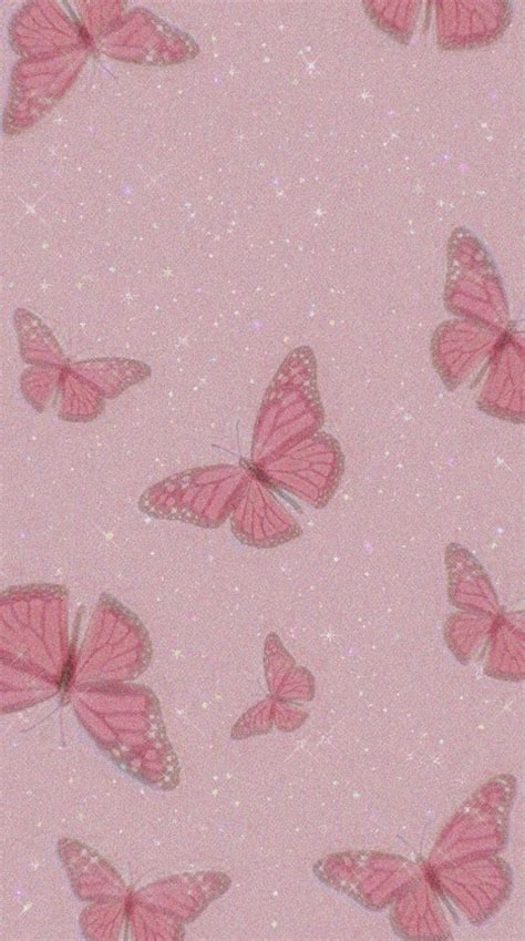 Pink Butterfly Aesthetic Lockscreen | Pink and purple wallpaper, Phone wallpaper pink, Pink ...