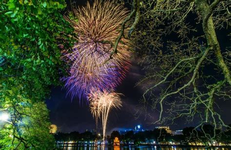 32 locations to see fireworks in Hanoi - Tet 2024 - AN Tours Vietnam