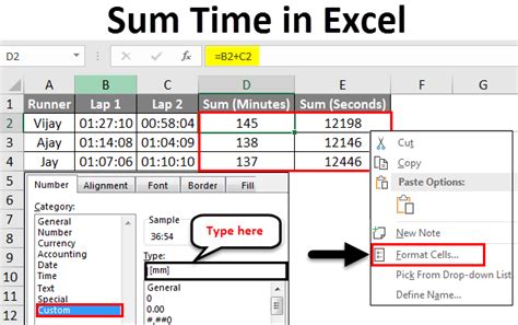 Sum Time in Excel | How to Use an Excel Formula to Sum Time Values?