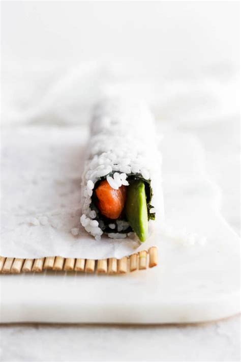 Spicy Salmon Roll - The Wooden Skillet