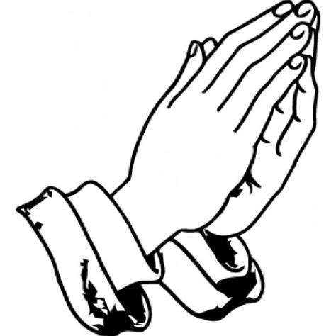 Praying Hands Coloring Page | Praying hands, Prayer hands drawing, Praying hands clipart