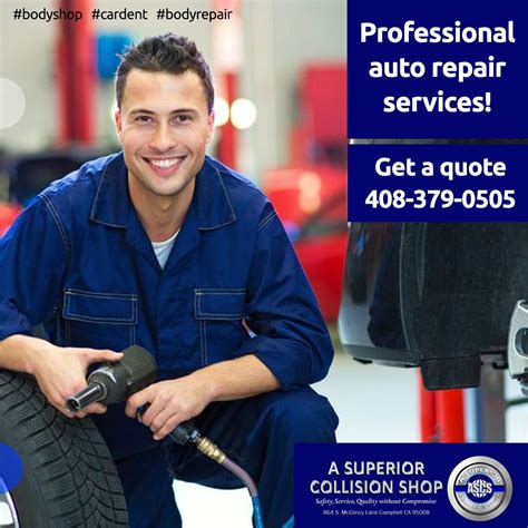 Professional auto repair services! | Auto body shop, Car repair service, Auto body repair