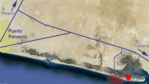 Puerto Penasco Maps and Getting There