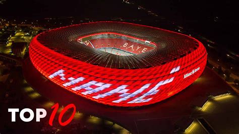 List of the 10 best football stadiums in the World - YouTube