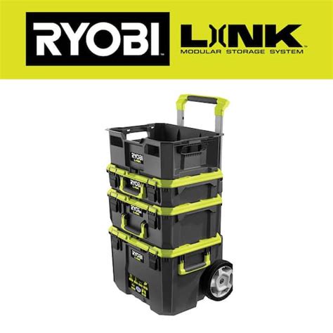 Reviews for RYOBI LINK Rolling Tool Box with Medium Tool Box, Standard Tool Box, and Tool Crate ...