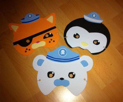 Octonaut Masks | Octonauts | Pinterest