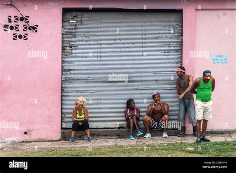 Cuban people lifestyle and culture Stock Photo - Alamy