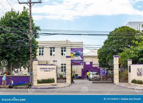 Kingston College All Boys High School in Jamaica Editorial Image - Image of cadere, cecil: 141153810