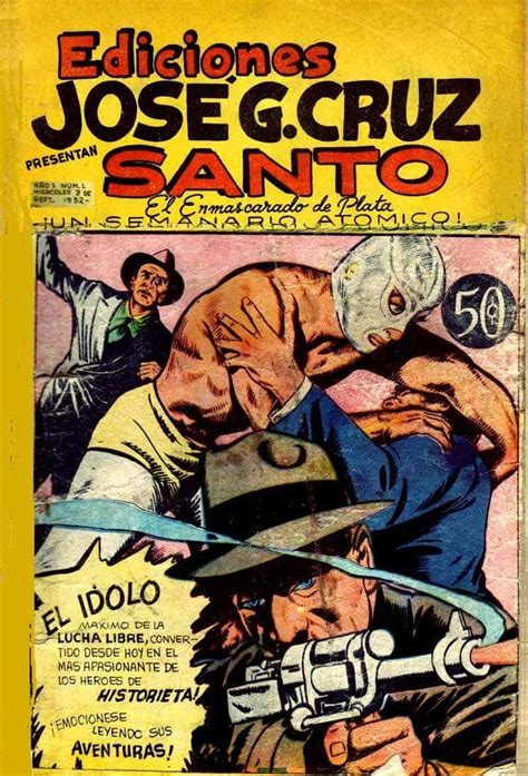 Mes de Santo, el Enmascarado de Plata: El Héroe hecho historieta | Superluchas