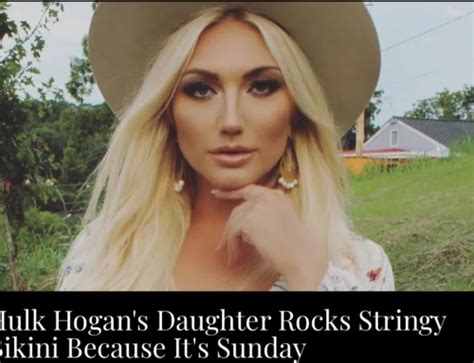 Hulk Hogan’s Daughter Looks Better Than Ever These Days – Brooke Hogan