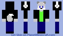 Wolf in a Hoodie Minecraft Skin