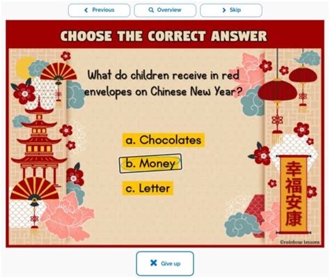 Chinese New Year Trivia | Chinese New Year 2023 Quiz Game | Lunar New Year Quiz | Made By Teachers