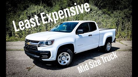 The LEAST EXPENSIVE Mid-Size Truck - The 2021 Chevy Colorado - YouTube