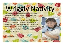 Wriggly Nativity Song Words