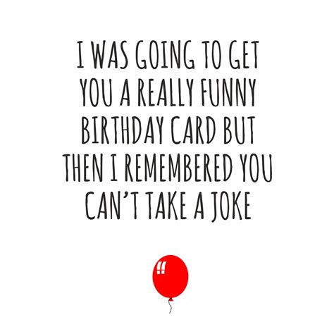 I Remembered You Can't Take A Joke Birthday Card – Boomf