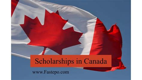 Scholarships in Canada at different university