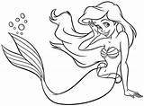 Little Mermaid Coloring Pages  Free Printable For Kids sketch template