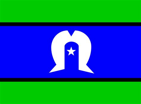 Free Clipart: Flag of the Torres Strait Islanders | Anonymous