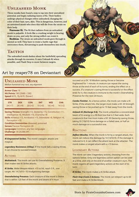 The Monk Class Guide For D&D Fifth Edition (5E)