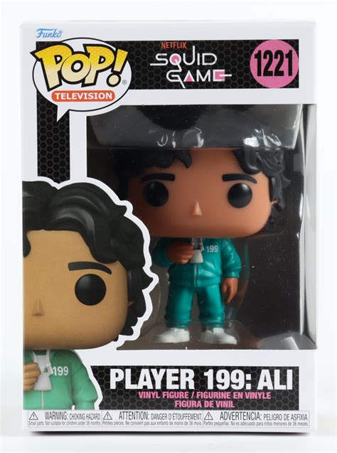 "Squid Game" #1221 Player 199: Ali Funko Pop! Television Vinyl Figure | Pristine Auction