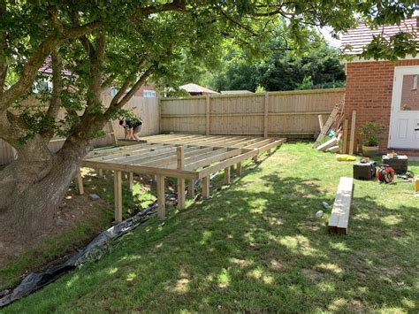 How to build a deck on a slope - Home From Home Decking