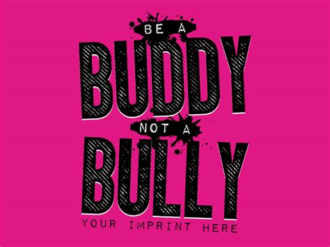 Bullying Prevention Banner: Buddy Not a Bully -Customizable - NIMCO ...