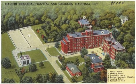 Gaston Memorial Hospital and grounds, Gastonia, N.C. | Memorial ...