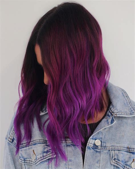 25 Dark Purple Hair Color Ideas for Women Trending in 2022