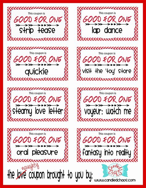 Valentine Coupon Ideas | Examples and Forms