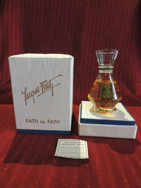 VINTAGE, JACQUES FATH, FATH DE FATH, PERFUME BOTTLE, ORIGINAL BOX ...