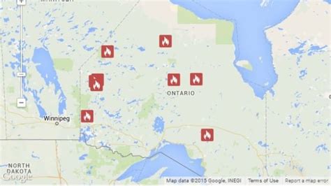 Forest fires flare up near northern Ontario First Nations - Thunder Bay - CBC News