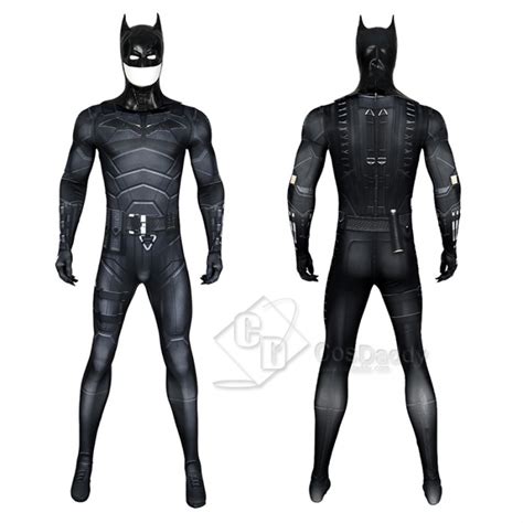 2022 The Batman Cosplay Bruce Wayne Superhero Costumes Halloween ...