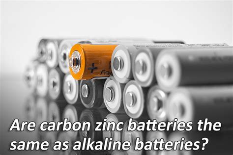 The ultimate comparative analysis of carbon zinc battery vs alkaline ...