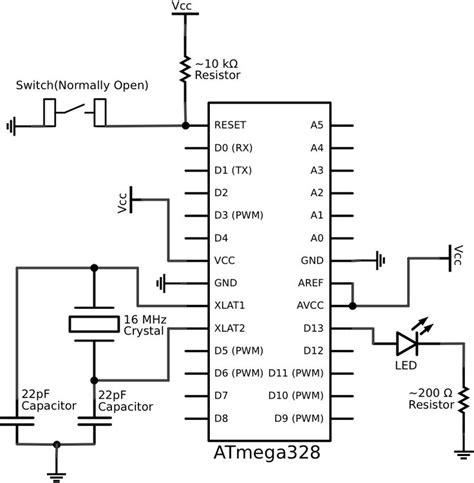 Arduino Uno Electrical Schematic Arduino Diagram Uno Schemat