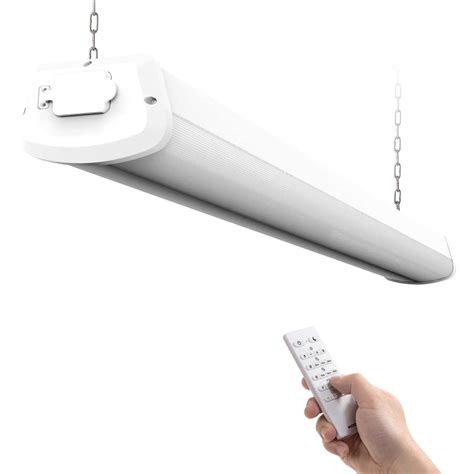 Koda 46” LED Linkable Shop Light with Motion Sensor and Remote, 2-pack