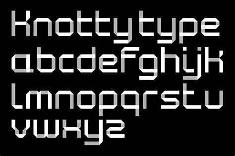 knotty_type_gif.gif (6667×4441) | Pentagram design, Alphabet city, New work