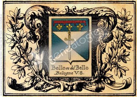 Bello Family Crest – Heraldic Jewelry