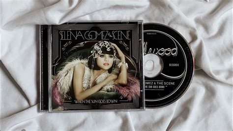 selena gomez & the scene - when the sun goes down (cd unboxing) - YouTube