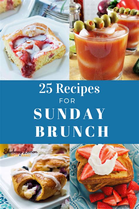 Sunday Brunch Buffet Recipes - My Turn for Us