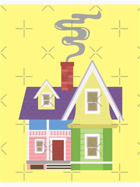 "Up Carl's House " Poster by BigDayPascal | Redbubble