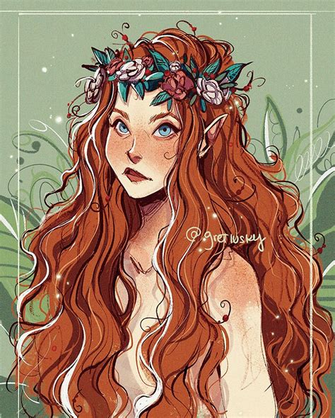 Pin by Евгения Никифорова on Ведьма/Русалка | Redhead art, Cartoon art styles, Character art