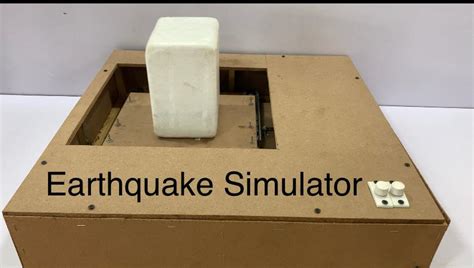 Earthquake simulation Mechanical Engineering Final Year Project | One Stop For All College ...